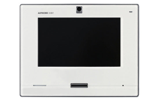 IX-MV7-W 7 inch, Master Station Hands Free, White - desktop/wall mount handsfree or push to talk, 7 inch colour LCD display