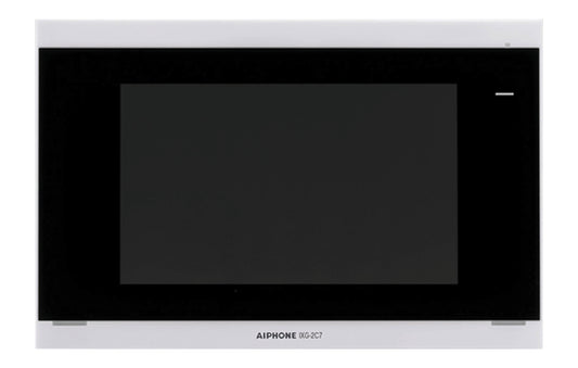 IXG-2C7 7inch IP Tenant Station - 7″ touchscreen, ONVIF profile S compliant, onboard recording with microSD card, POE