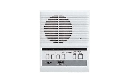 LEF-3 3 Call Open Voice Master - selective calling from any master with H/Free reply, 4 door station capacity 12VAC / 12VDC  - EOL