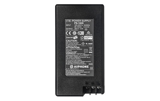 PS-1820S Power Supply - Output voltage 18Vdc 2A
