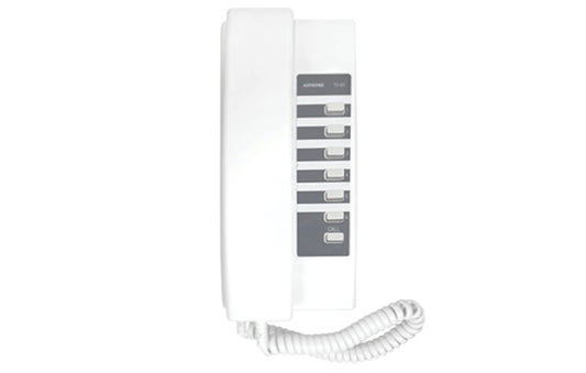 TD-6H-B 6-Call Master - 6 button intercommunicating call handset - EOL