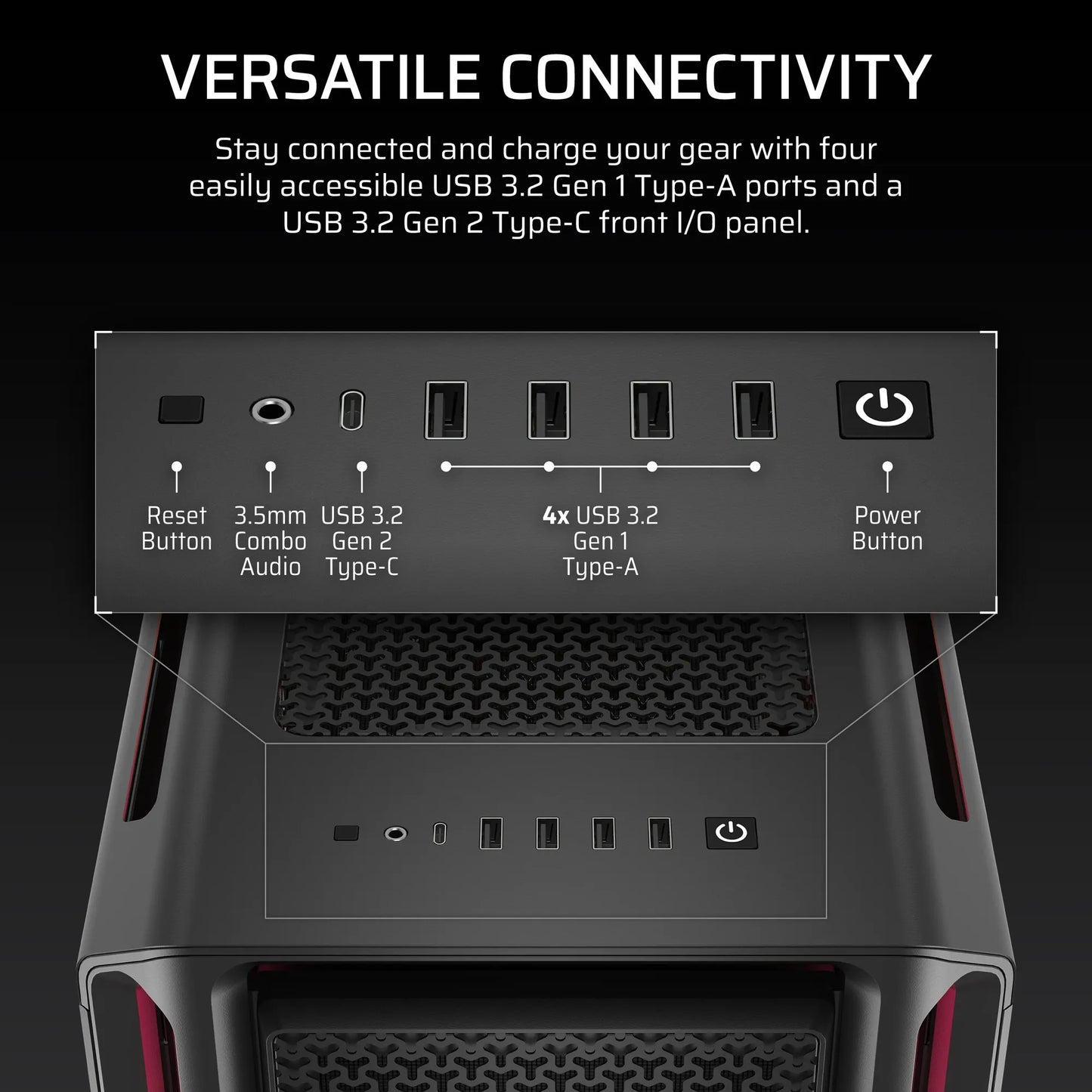 Corsair iCUE LINK 5000T LX RGB Mid-Tower PC Case; Black