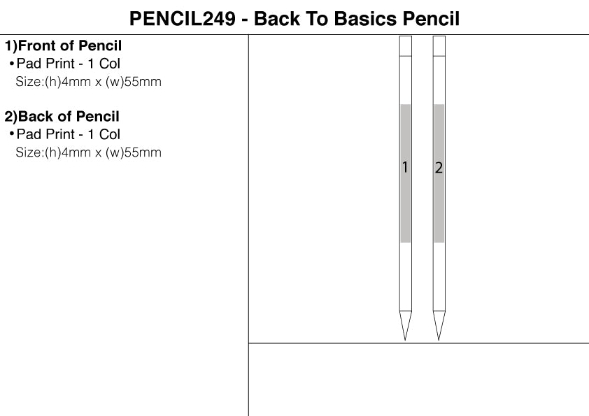 Back To Basics Pencil