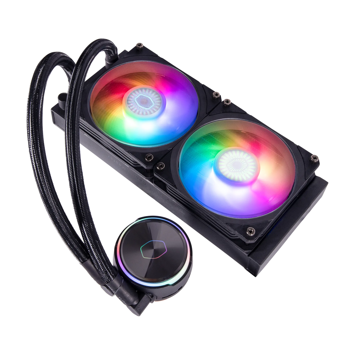 Cooler Master MasterLiquid PL240 Flux White Edition -supports LGA 1700;1150;1151;1155; 1156; 1366;2011.2066; AMD AM4; AM3;TR4