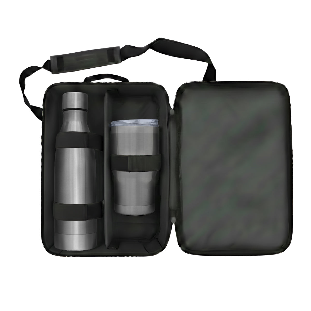 Premier Bottle & Tumbler Set - Silver