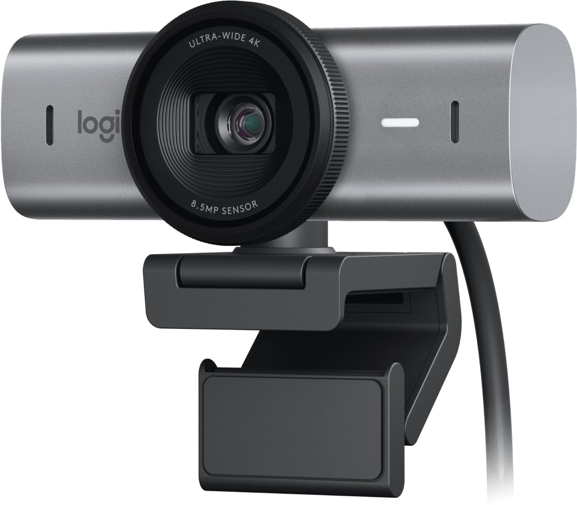 LOGI MX Brio 4K Ultra HD Webcam - Graphite