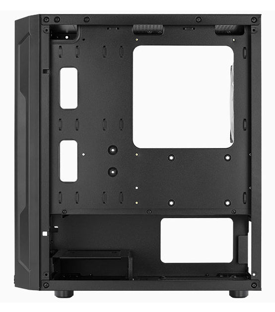 Aerocool Trinity Mini Black tower case - 2x 140mm and 1x 120mm RGB included - Micro ATX - 2x3.5'' or 3x 2.5'' - 240mm radiator