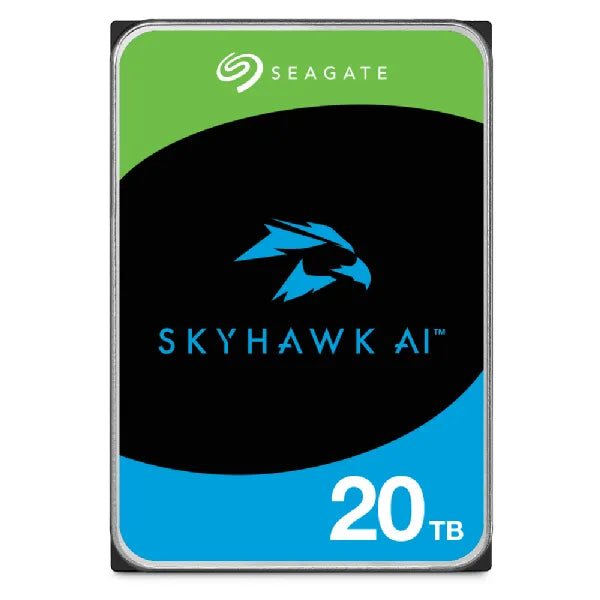 Seagate Skyhawk AI ST24000VE002 24TB 3.5'' HDD Surveillance Drives/ SATA 6GB/s Interface/ 256MB Cache/ RPM: 7200/ 512e.