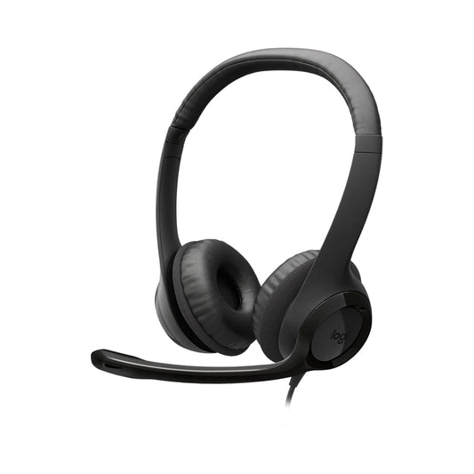 LOGITECH H390 USB COMPUTER HEADSET WITH NOISE CANC - Guards On Duty Shop & Security Guards