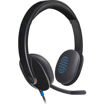 Logitech H540 Usb Computer Headset With Noise