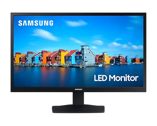 SAMSUNG S31A FLAT 19" DISPLAY TN RESPONSE: 2.5MS AR: 16:09 RESOLUTION: 1366X768 (HD) RR: 60HZ HDMI, VGA SPEAKER: NO POWER SUPPLY: EXTERNAL TILT: YES SWIVEL: NO PIVOT: NO HEIGHT ADJUST: NO VESA: YES ACCESSORIES: HDMI CABLE, POWER SUPPLY CABLE WARRANTY: 3 Y - Guards On Duty Shop & Security Guards