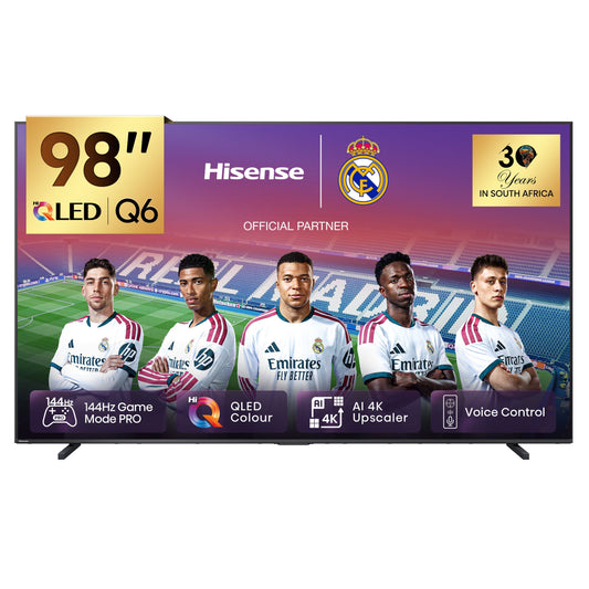 HISENSE LEDN98Q6Q 98 inch QLED 144HZ 4K SMART TV