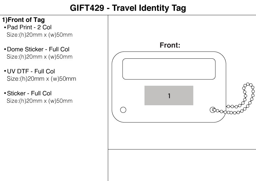 Travel Identity Tag