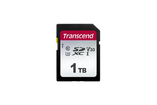 TRANSCEND 300S 1 TB UHS-1 CLASS 10 U1 U3 V30 SDXC CARD 3D NAND