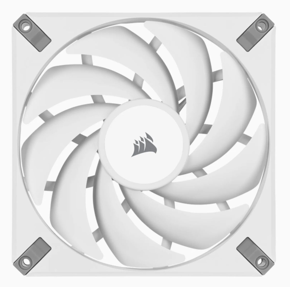 Corsair AF ELITE Series; AF140 ELITE WHITE; 140mm Fluid Dynamic Fan with AirGuide; Single Pack.