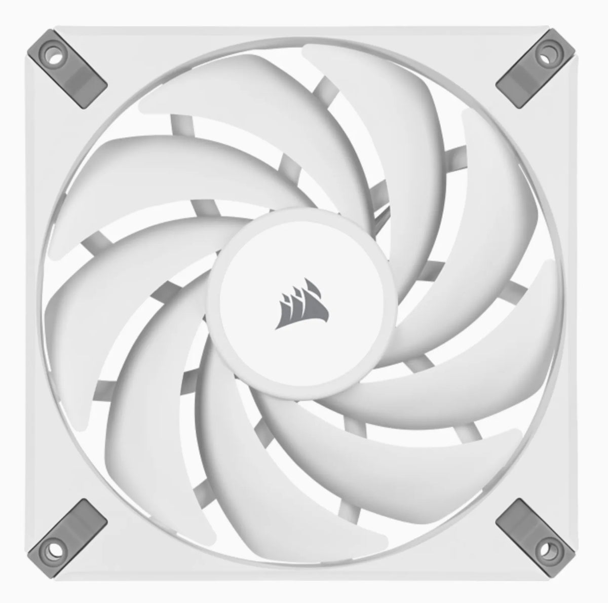 Corsair AF ELITE Series; AF140 ELITE WHITE; 140mm Fluid Dynamic Fan with AirGuide; Single Pack.
