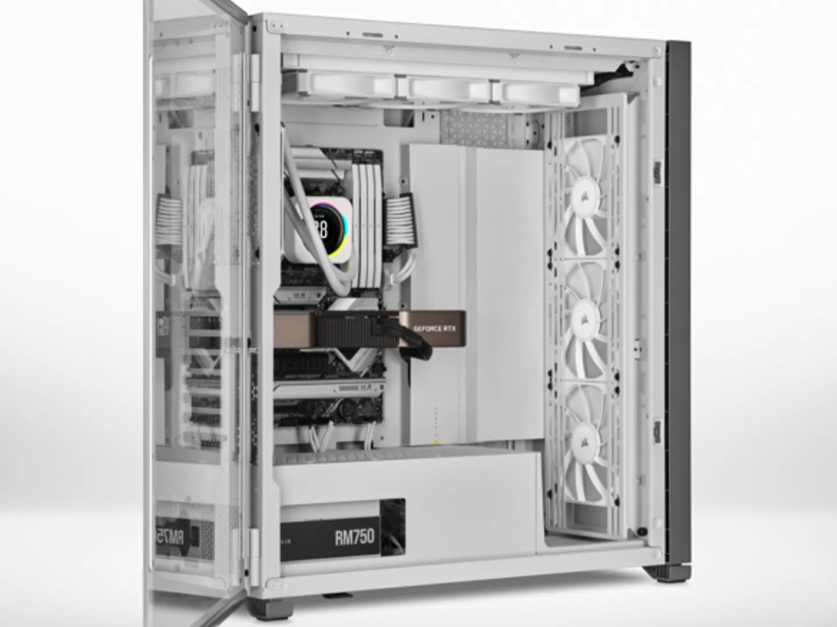 Corsair AF ELITE Series; AF140 ELITE WHITE; 140mm Fluid Dynamic Fan with AirGuide; Single Pack.