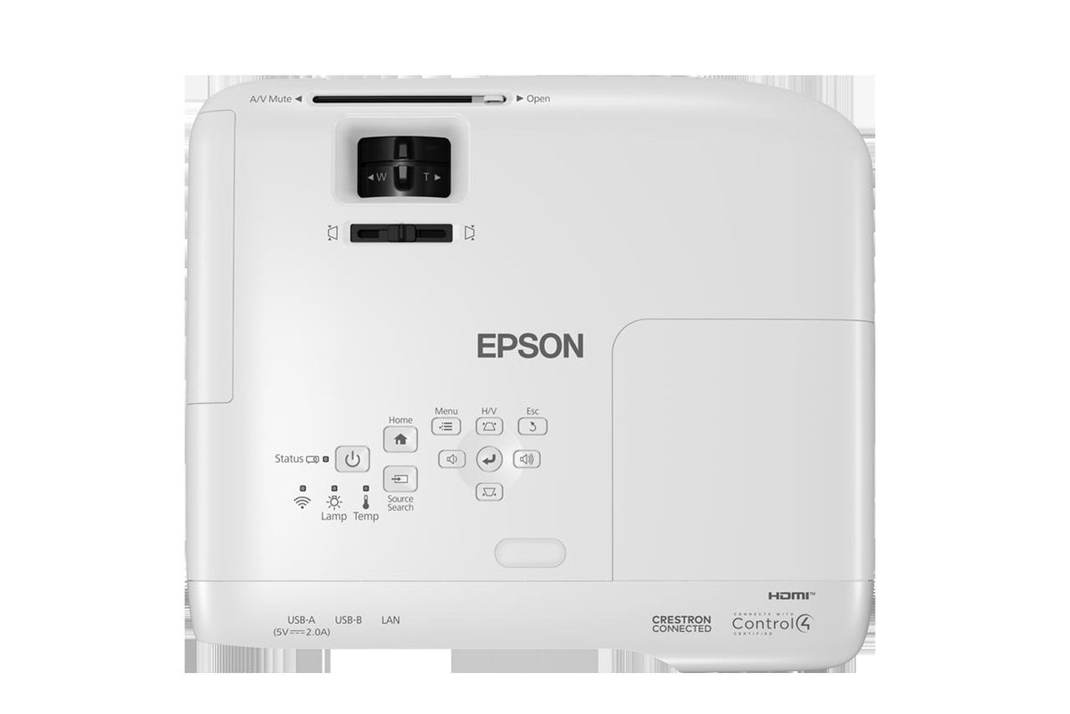 Epson EB-994F - Full HD; 4100 Lumens; Conference Room; Portable; HDMI; Audio; Miracast; On-board WiFi