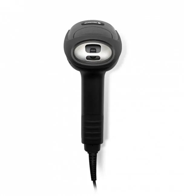 Newland-HR52 Bonito 2D Handheld Reader; CMOS Duo Near & Far range Mega Pixel imager with Laser Aimer ; Black surface with 2 mtr.