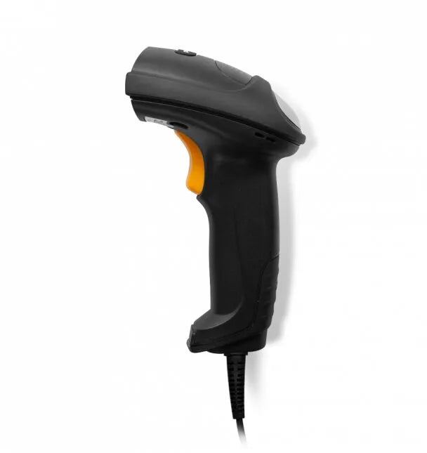 Newland-HR52 Bonito 2D Handheld Reader; CMOS Duo Near & Far range Mega Pixel imager with Laser Aimer ; Black surface with 2 mtr.
