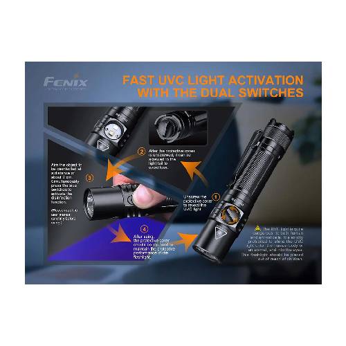 Fenix LD32 UVC LED Flashlight