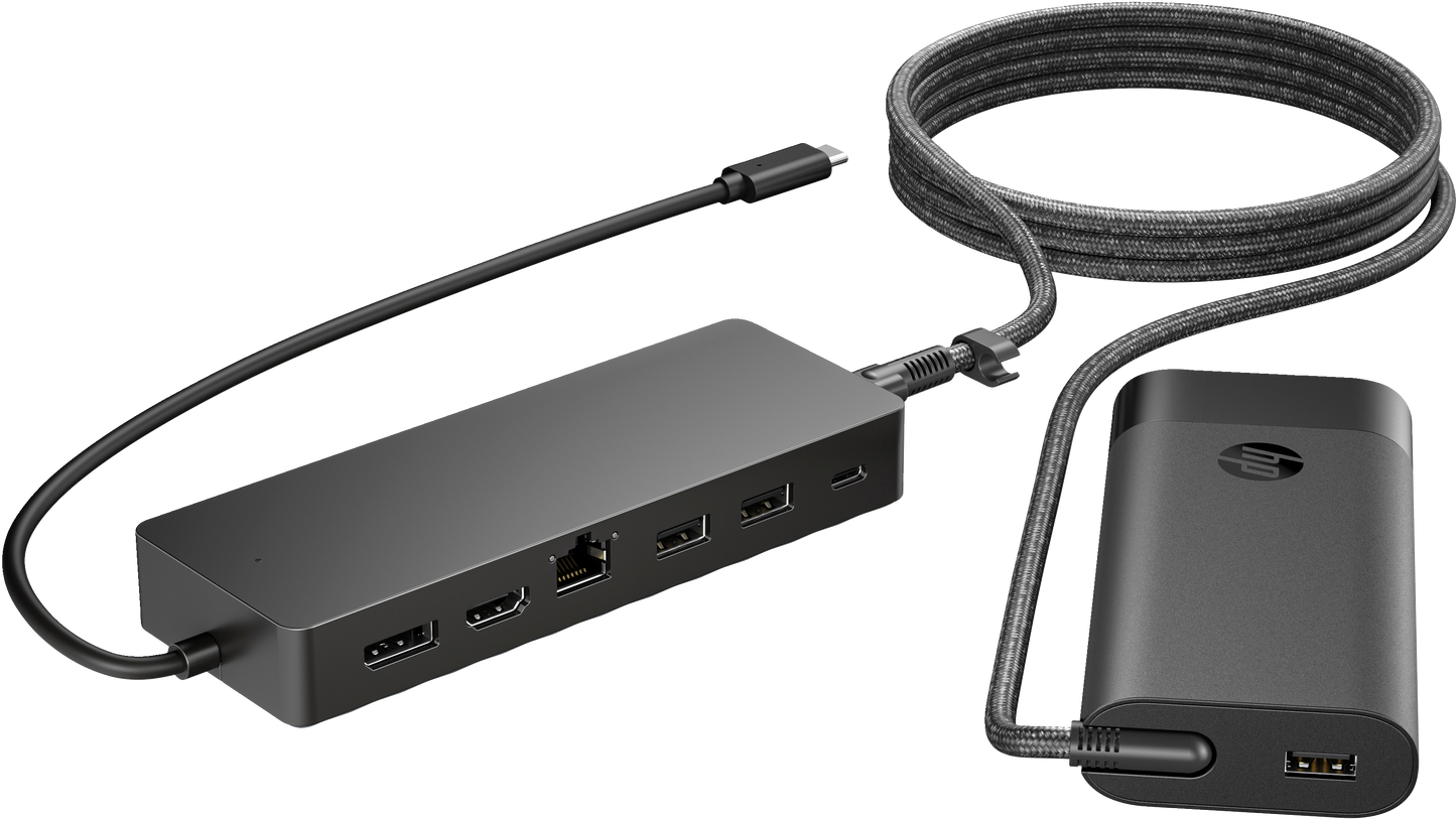 HP Universal USB-C Hub and Laptop Charger Combo - Charger - HP - Accessories - Guards On Duty Shop & Security Guards