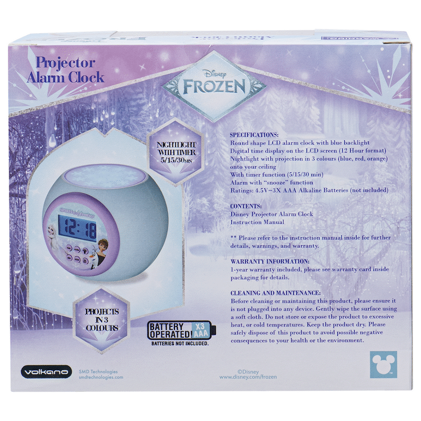 Alarm Clock - Frozen - Guards On Duty Shop & Security Guards
