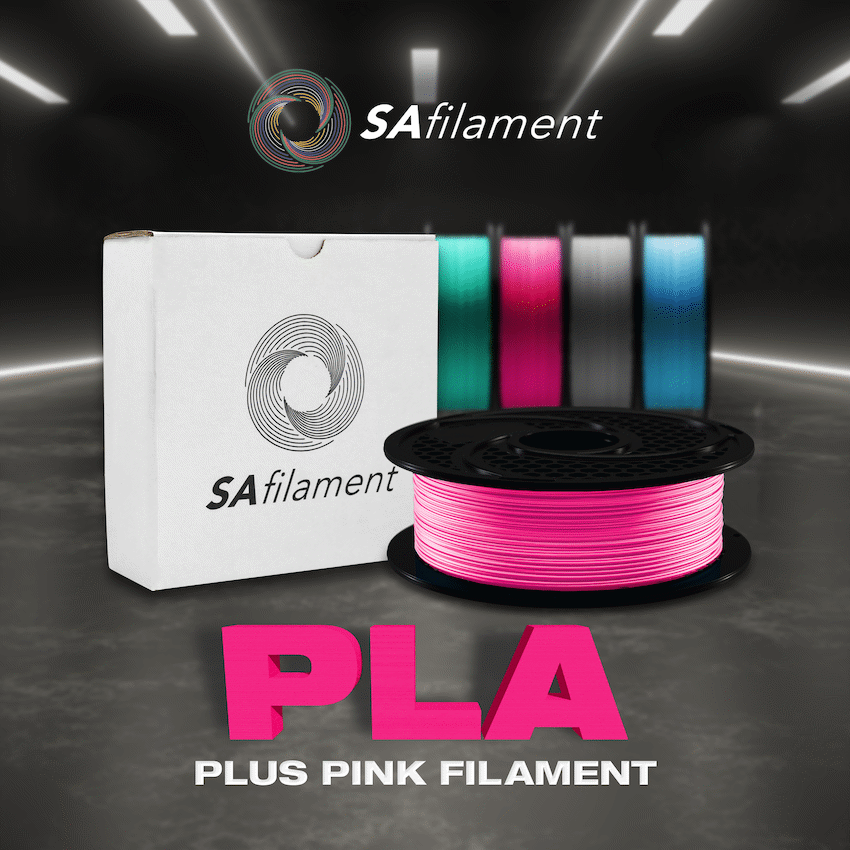 SA Filament Silk PLA Plus Chrome Filament 1kg - Pink