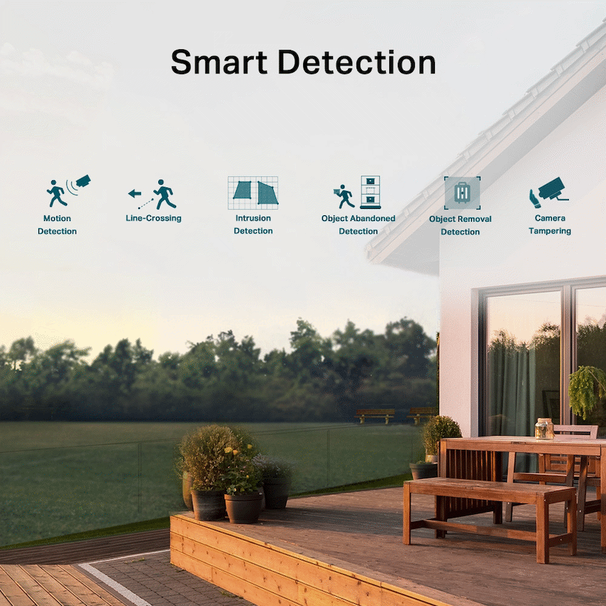 TP-Link Vigi C540-W 4MP 4mm Outdoor Full-Color Wi-Fi PT Net Camera