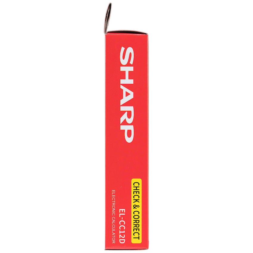 Sharp EL-CC12D Desk Calculator - CheckCorrect Tax - Guards On Duty Shop & Security Guards
