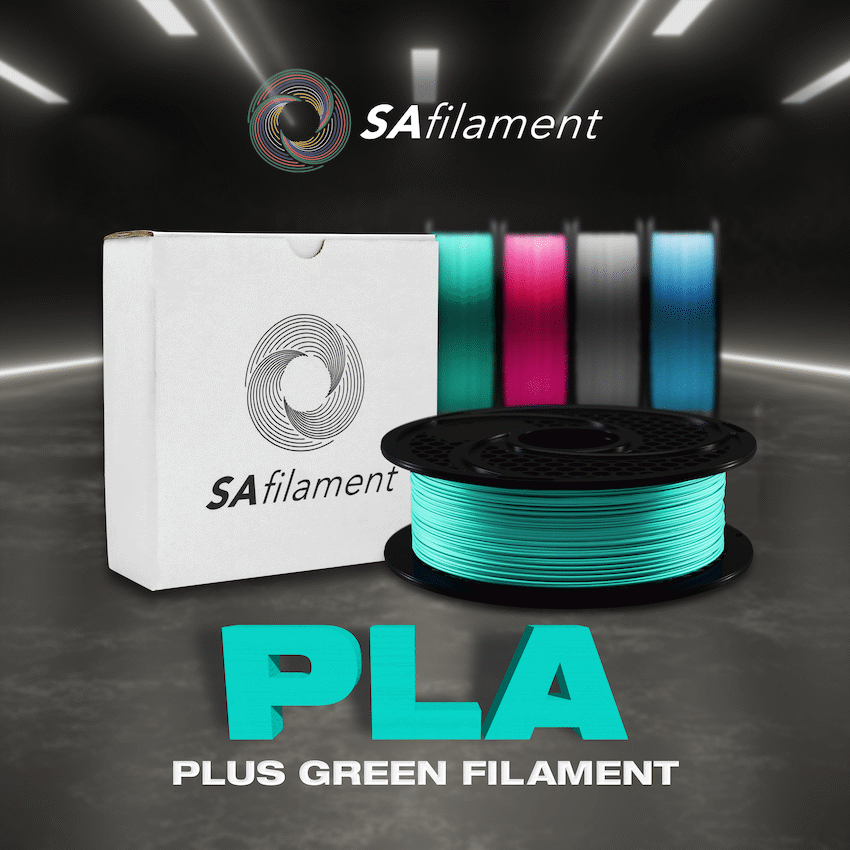SA Filament PLA Plus Chrome Filament 1kg - Green
