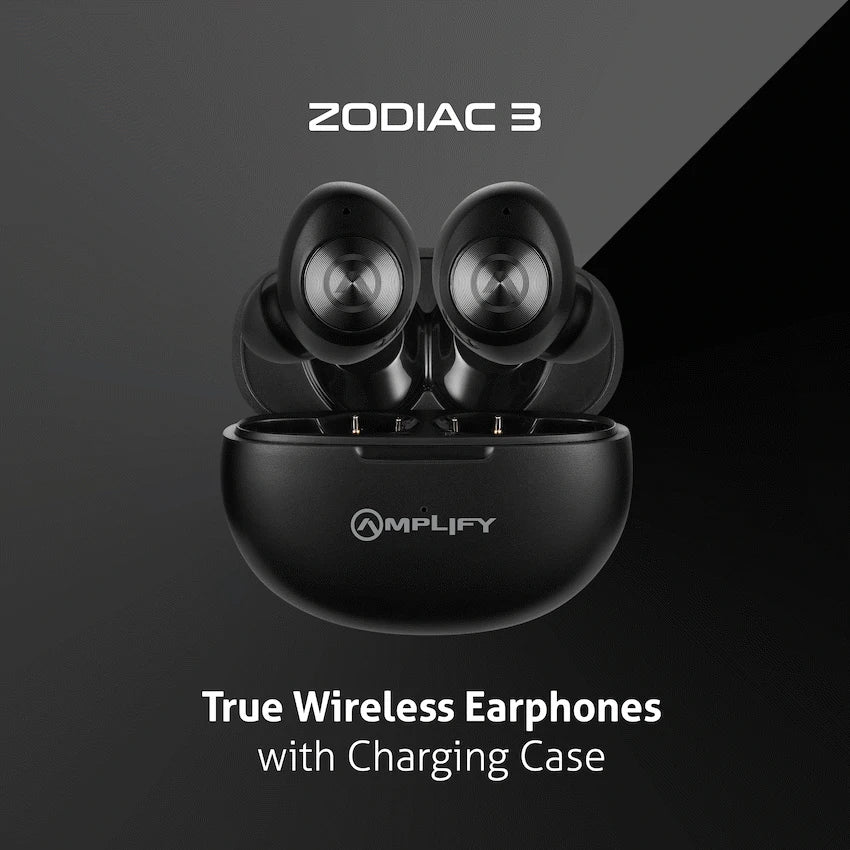 Amplify Zodiac 3 True Wireless Earphones - Black - Guards On Duty Shop & Security Guards
