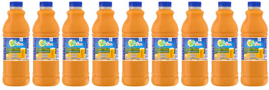 Vita Sun 9 X 1Lt Peach Apricot 8% Blended Fruit Drink Concentrate 1 Liter (Sold 9 x 1L Per Case) Vita Sun Fruit Peach