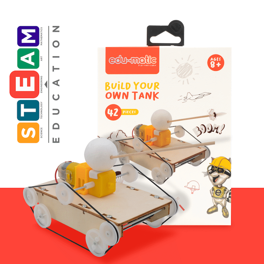 EduMatic - Build a Tank with This Easy to Use Tank Kit - Guards On Duty Shop & Security Guards