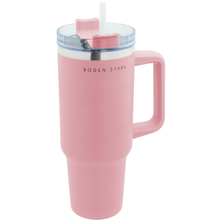 Boden Stark 1200ml Travel Mug - Pink - Guards On Duty Shop & Security Guards