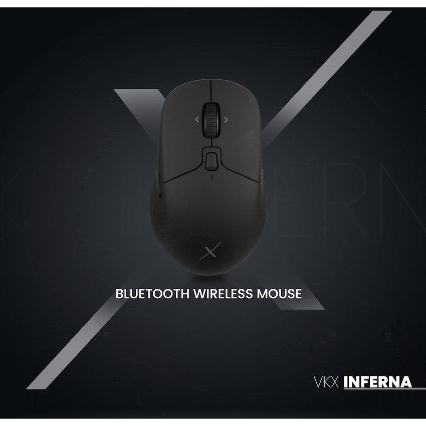 VolkanoX Inferna Bluetooth Wireless Mouse - Graphite