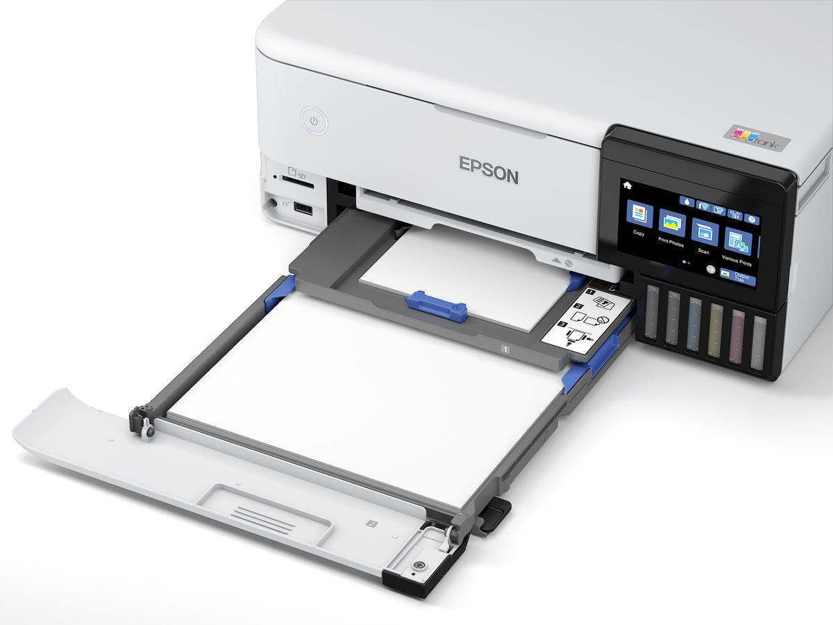 Epson EcoTank L8160 3in1 Photo; 16PPM Black 12PPM Col; Duplex; ADF; WiFi; WiFi Direct; SD Card; NO INKS INCLUDED