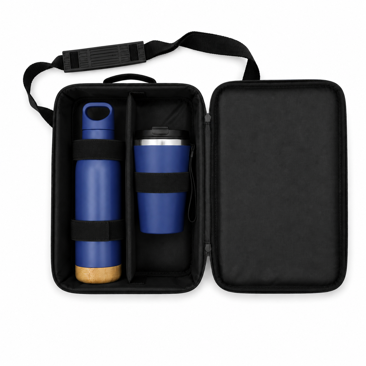 Go Anywhere Bottle & Mug Gift Set - Blue