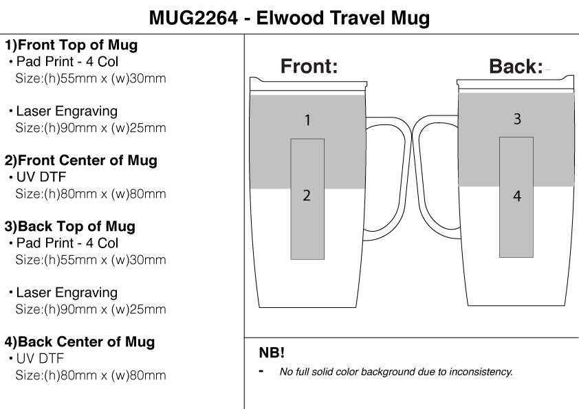 600ml Elwood Travel Mug
