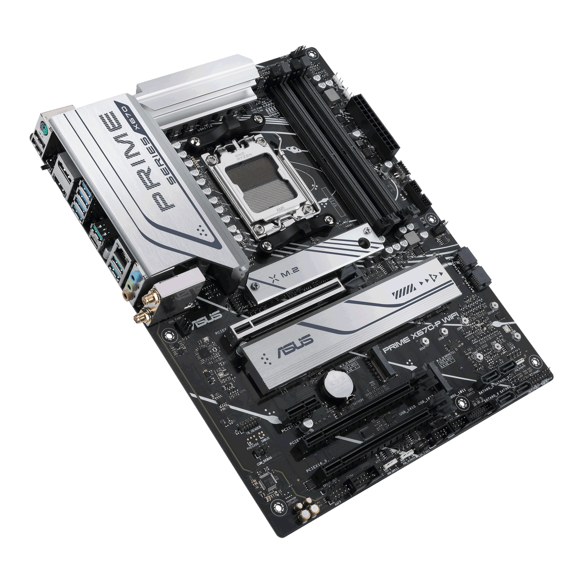 ASUS Motherboard/ATX/AM5/4xDIMM/Max. 192GB/DDR5/1xDP/1xHDMI/3xPCIe4.0x16/1xPCIe3.0x1/3xM.2/ 6xSATA/RAID/30.5 cm x 24.4 cm.