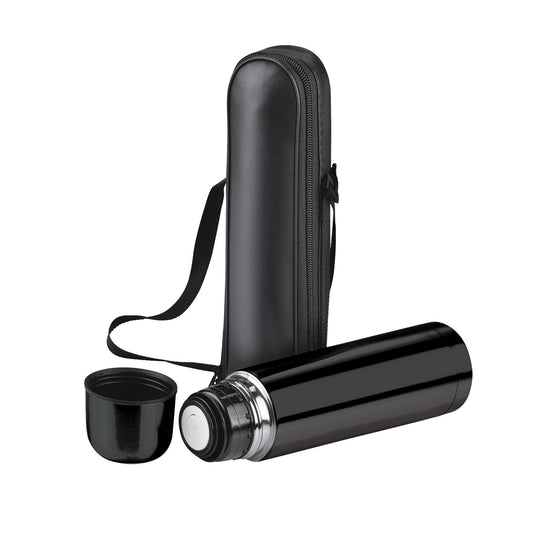 500ml Stainless Steel Flask - Black