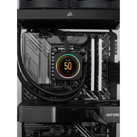 Corsair VENGEANCE® 32GB (2 x 16GB) DDR5 DRAM 5200 C40 Memory Kit; 40-40-40-77; 1.25V; Intel XMP White. .
