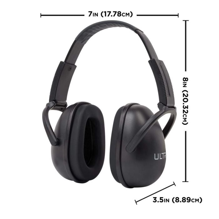 ALLEN EAR MUFFS ULTRX SOUND BLOCKER PASSIVE BLK ALLEN EAR MUFFS ULTRX SOUND BLOCKER PASSIVE BLK