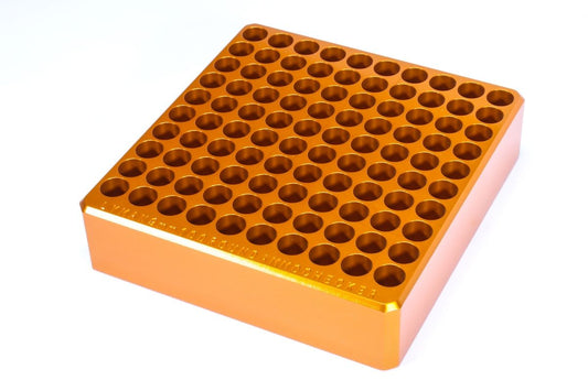 LYMAN AMMO CHECKER BLOCK 100 HOLE 9MM — RLY-7833036