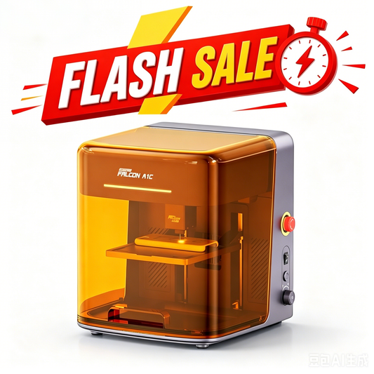 Creality Falcon A1C 5W Enclosed Laser Engraver - White