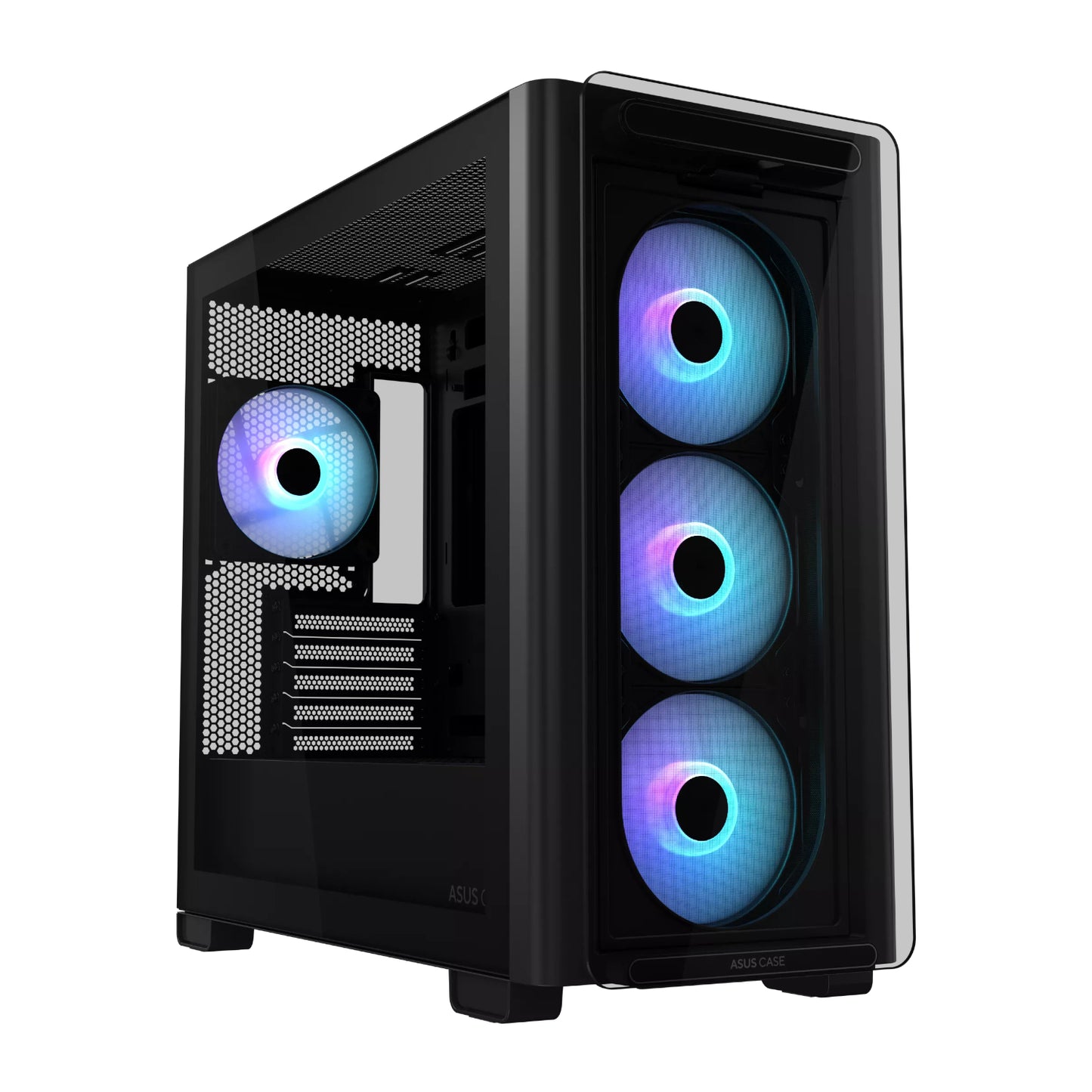 Asus A23 PLUS ARGB Micro-ATX Gaming Chassis - Black - Guards On Duty Shop & Security Guards