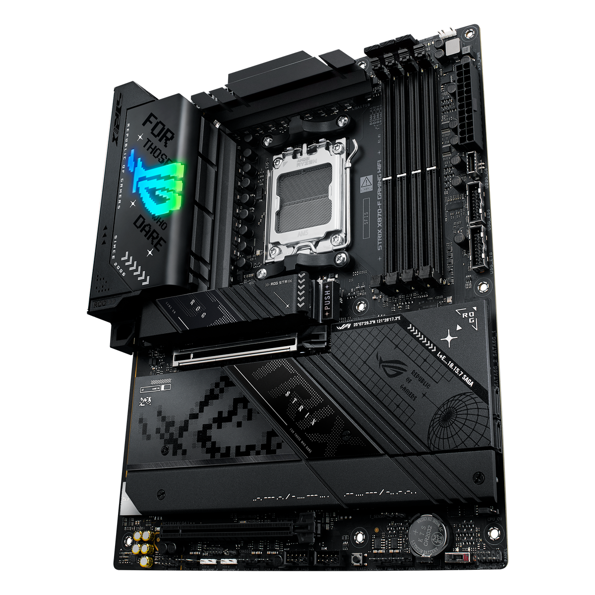 ASUS Motherboard/ATX/7/8/9000/4xDIMM/Max 256GB/DDR5/1xDP/1xHDMI/2xUSB4/4xM.2/2xSATA/1xPCIe5x16/1xPCIe4x16/RAID/WIFI7