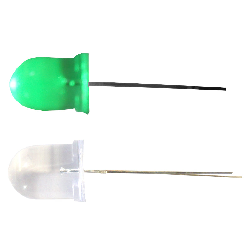 Alarm LED light 10mm Green