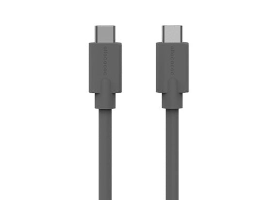 Allocacoc USB Cable Type C to Type C Grey