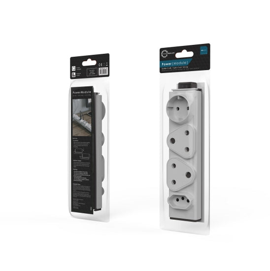 Allocacoc PowerStrip Modular Starter Strip (2x M + 1x N + 1x F Modules)